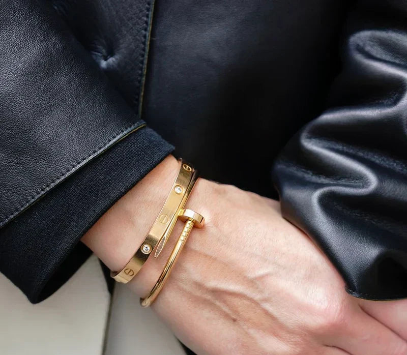 Love & Nail Cartier stack duo Set