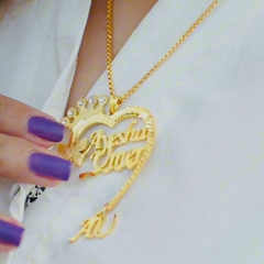Double Heart necklace